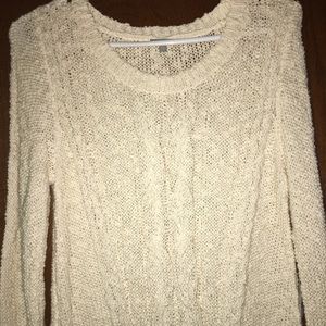NWT White Knitted Sweater